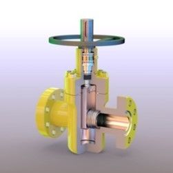 2000 To 20000psi Full Diameter Hydraulic Operated Gate Valve OEM ODM